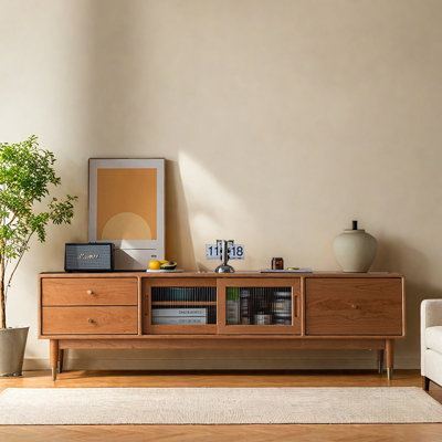 Meuble télé chêne simple
