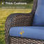 Swivel and sliding wicker patio chairs-2117509930-2117509928