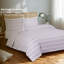 MHG Living Waffle Striped Duvet Cover Set Cotton-Rich Polycotton - Includes Matching Pillowcase - Single/Double/King/Super King-122257450-122257448