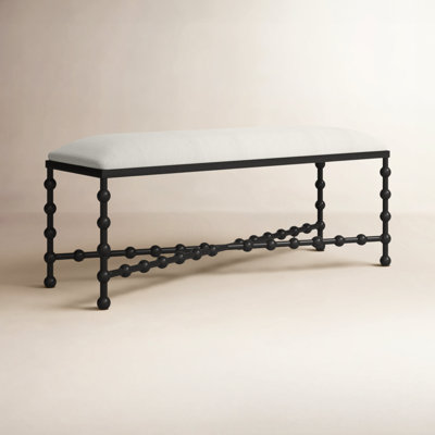 Capri Polyester Upholstered Bench