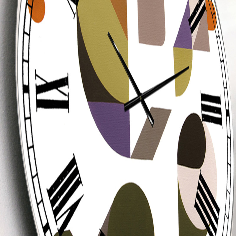 Horloge murale surdimensionnée Bend Knee, Petit