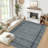 Scalloped Machine Washable Rug Non-Slip Bordered Floor Mats Non-Shedding Soft Low Pile Modern Accent Rugs for Living Room Bedroom Office-793519652