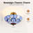 4.3X11.8" Retro Glass Flush Mount Lamp
