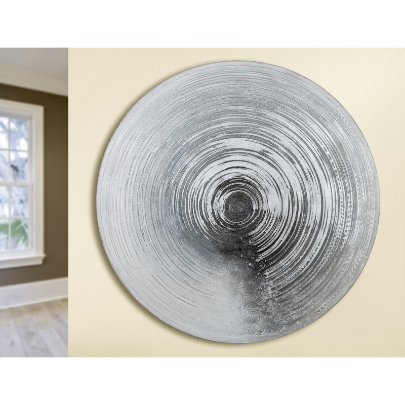 Circular - Wrapped Canvas Painting