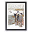 Autumn Evening by Katsukawa Shunsho - Framed Print-55456853-55456856