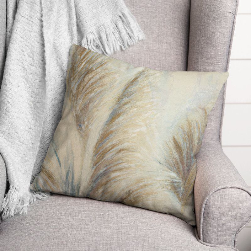 Coussin intérieur / extérieur Soft Painterly Pampas
