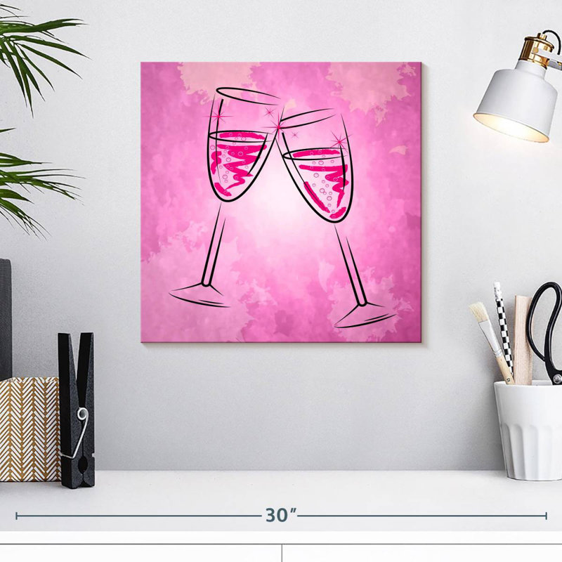 Verres à champagne Yarlin, H 16 po x l 16 po