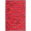 Area Cowhide Abstract Area Rug in Red-1426745251
