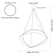 Diadema 3-Light LED Unique / Statement Geometric Chandelier