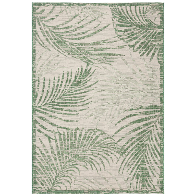Lueck Performance Floral Indoor/Outdoor Area Rug, Rectangle 2' x 3'7"