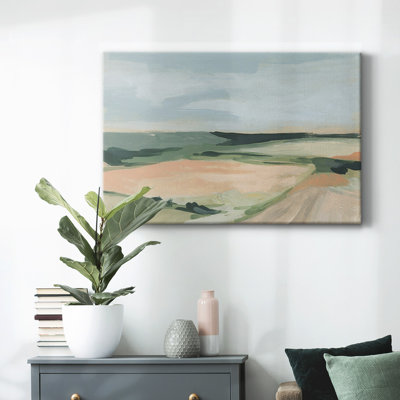 Pastel Plains I-Gallery Wrapped Canvas