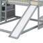 Twin Over Twin Bunk Bed With Slide-82974785