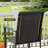 4-Person Patio Dining Set with Suqare Metal Dining Table and 4 Rattan Armrest Dining Chairs-1117849864