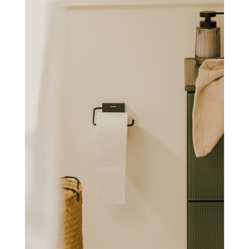 Dekyra Wall Mounted Toilet Paper Holder, Stainless Steel