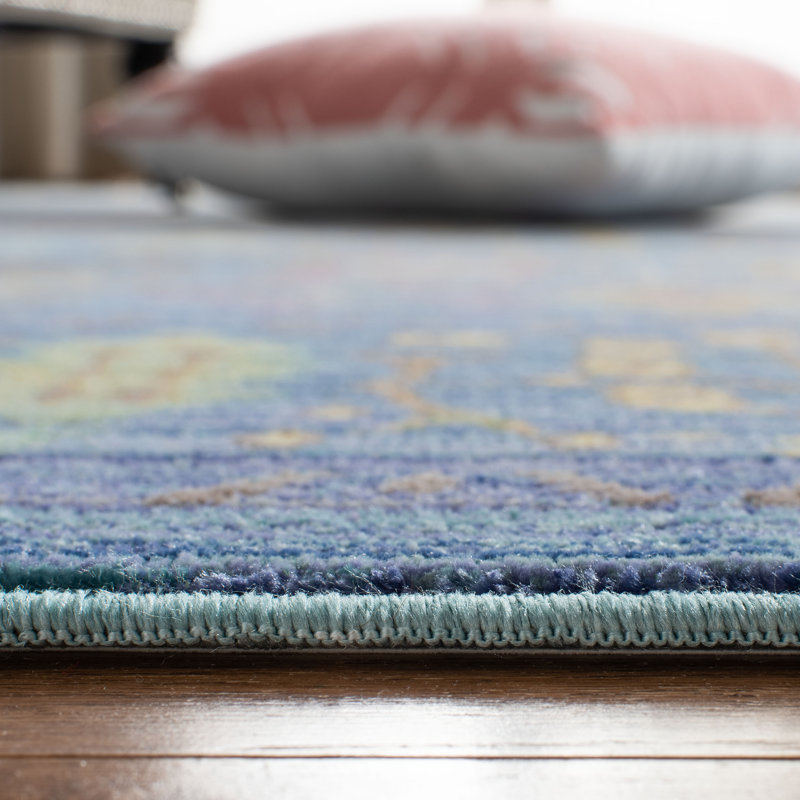 Leyla Oriental Hand Woven Area Rug, Rectangle 91 x 152cm