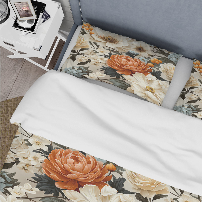 Ensemble de housse de couette Asharra, Housse de couette pour très grand lit et 2 très