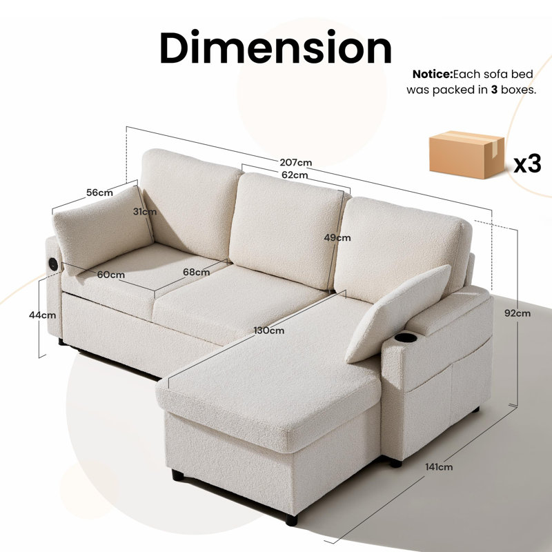 Teddy Sofa & Chaise