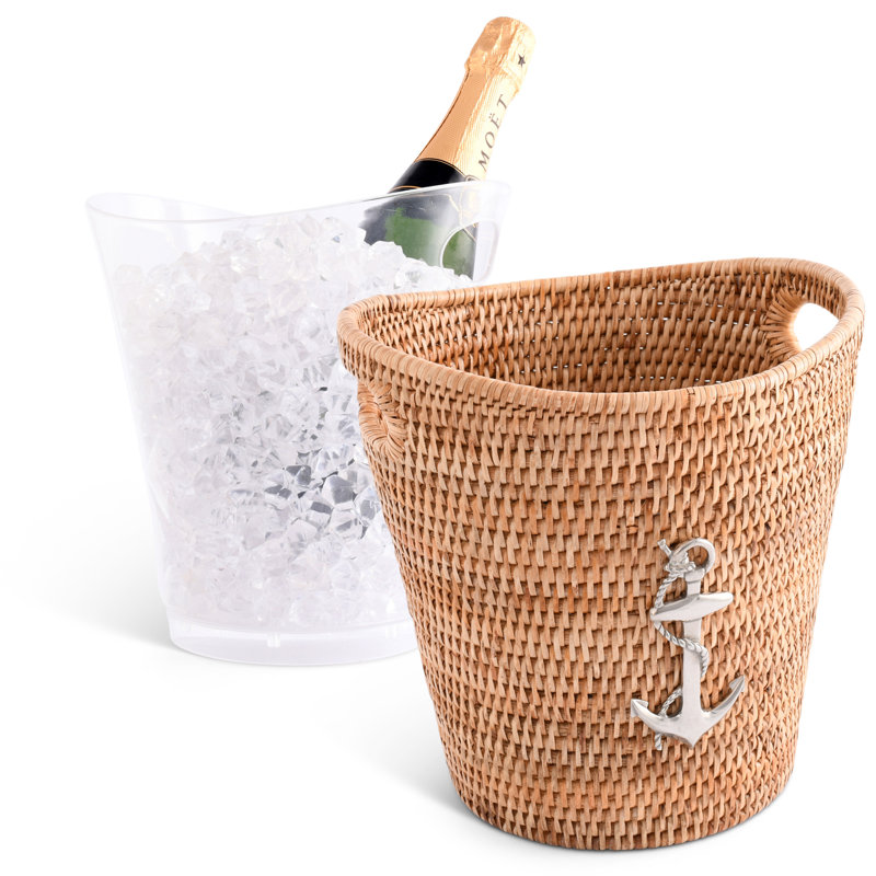 Rattan Champagne Bucket