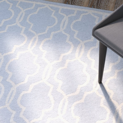 Cannen Hand Tufted Wool Geometric Rug