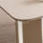 Beige Rectangular Sintered Stone Tabletop Dining Table-1276404875