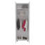 Armoire mince pour chambre à coucher, blanc