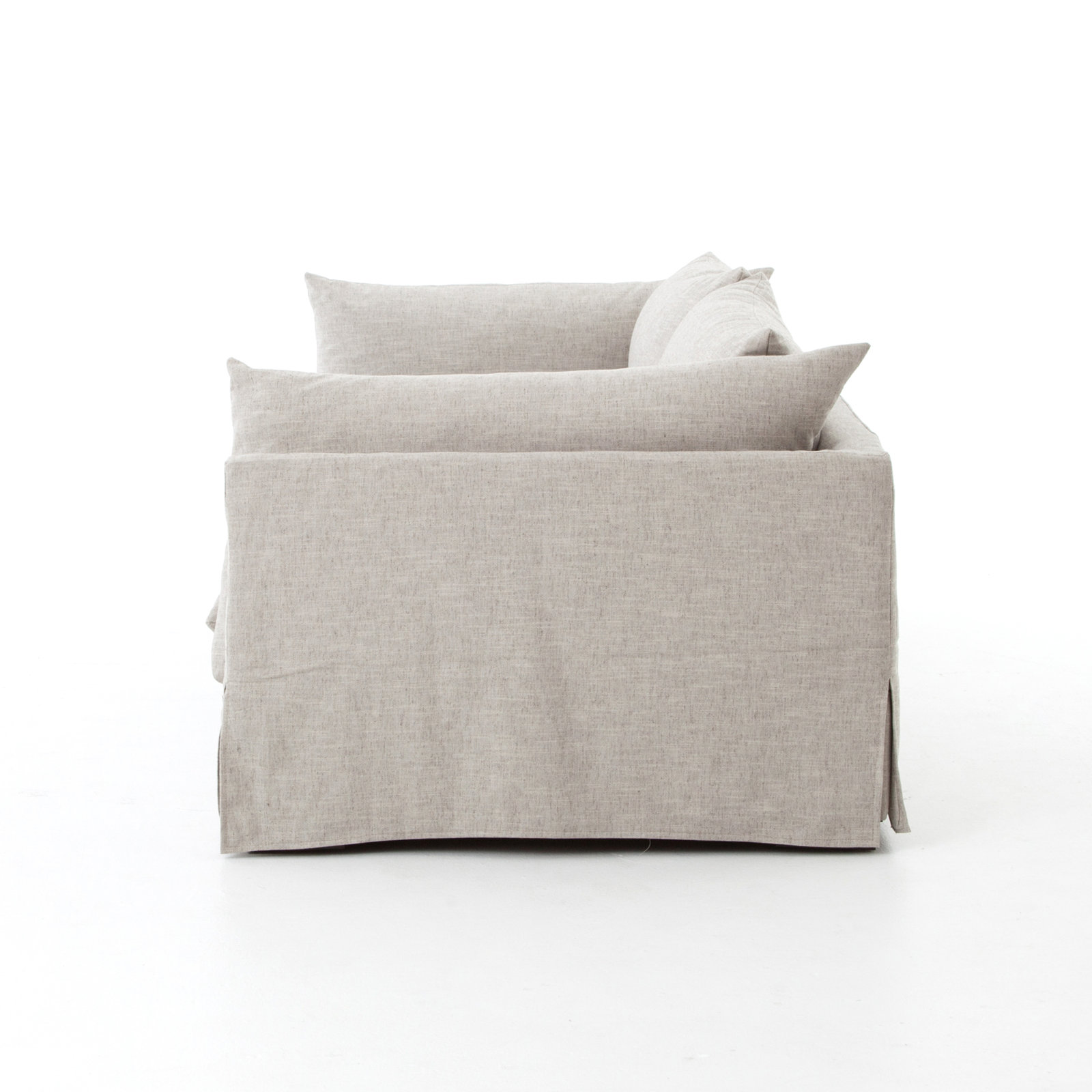 Rafferty 96.5'' Upholstered Sofa, Valley Nimbus Beige Linen, 96.5" W x 40" D x 30" H