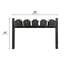 Balmoral Quint Mount Mailbox /w/ Pyramid Caps & Personalized Door Medallion (5 Mailboxes, Quint Mount Rack, 5 Medallions)-1333370433-1333569645