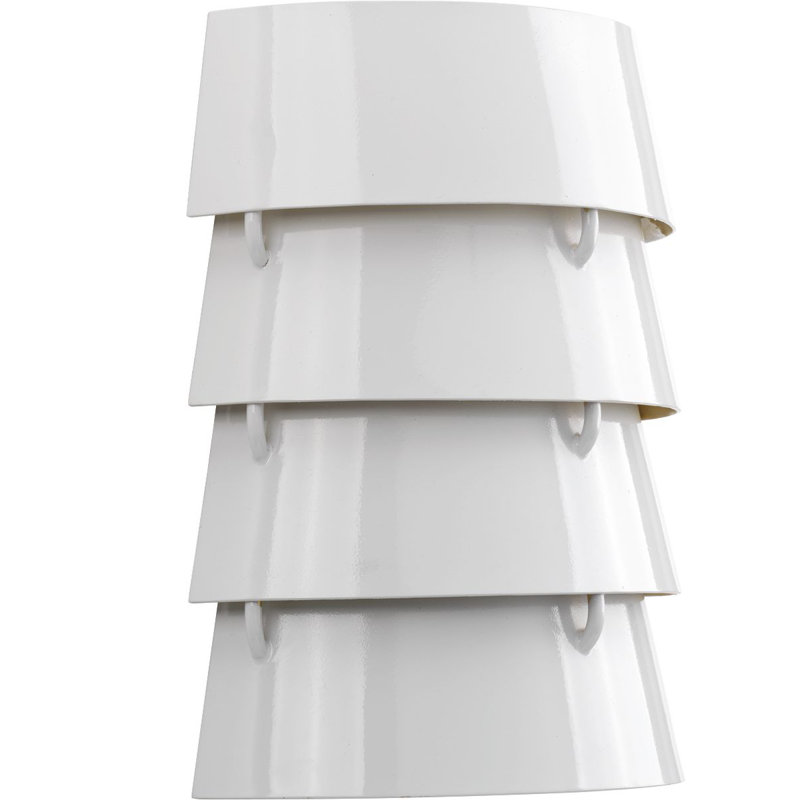 Surfrider Flush Mounted Sconce, White