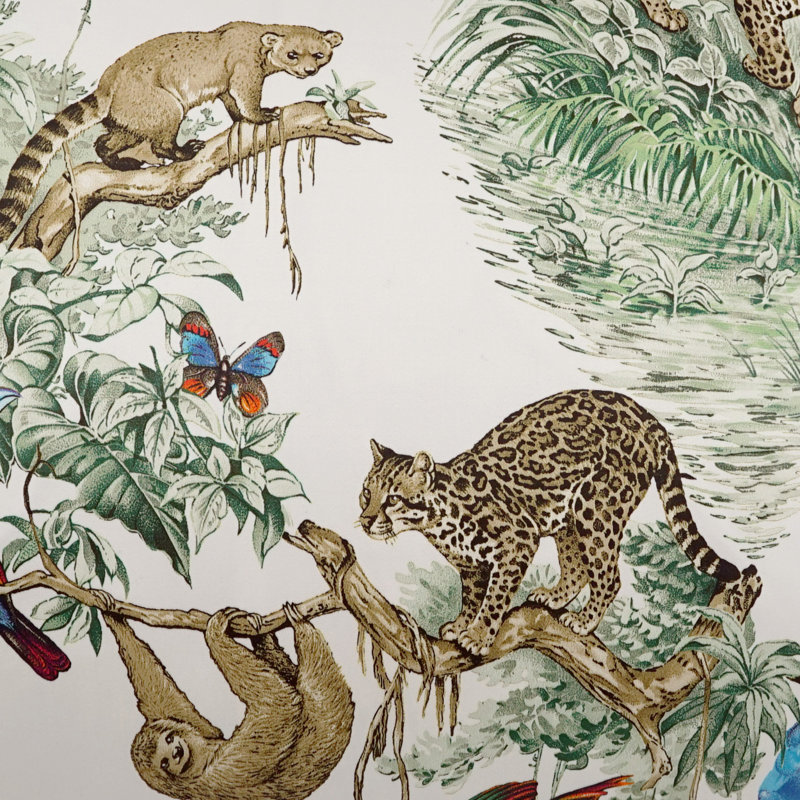 Coussin décoratif Madagascar, Multi, Carré 24 po