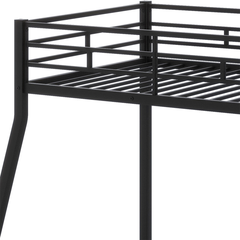 Lit superposé standard Locklin, Noir