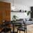 Neva 60 Watt 1-Light Matte Black Globe Pendant Light with White Art Glass Shade