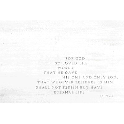 " For God Forgiven Wood "