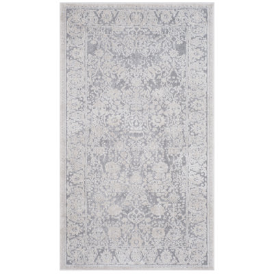 Calidia Power Loom Light Gray/Cream Rug