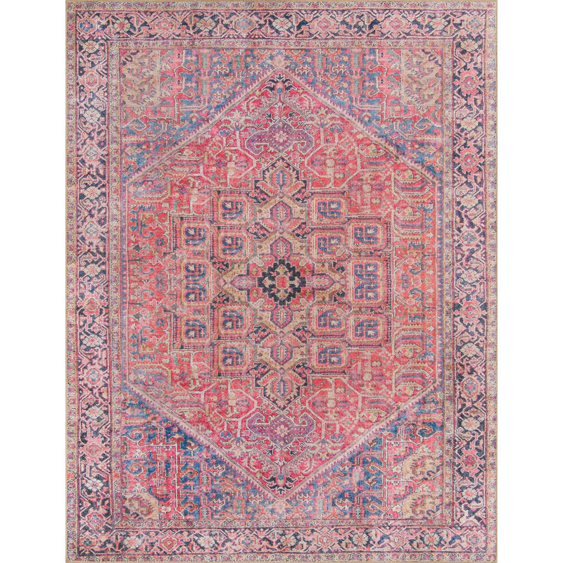 Oppie Moroccan Indoor Rug, Rectangle 7'10" x 10'