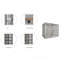 Grand parc pour chat, abri pour cage de chat, 7,8 pi x 4,9 pi