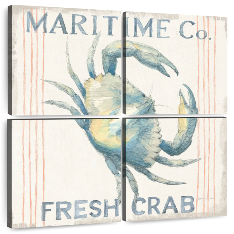 Kema Floursack Nautical XIV Wall Sign, 26" H x 26" W