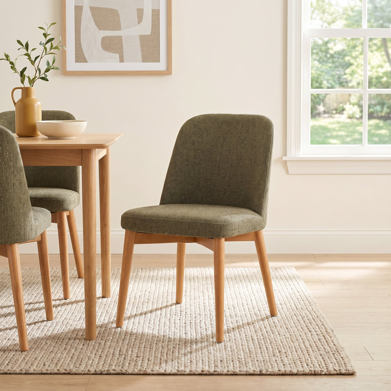 Nikita Dining Chair, Green/Domasco