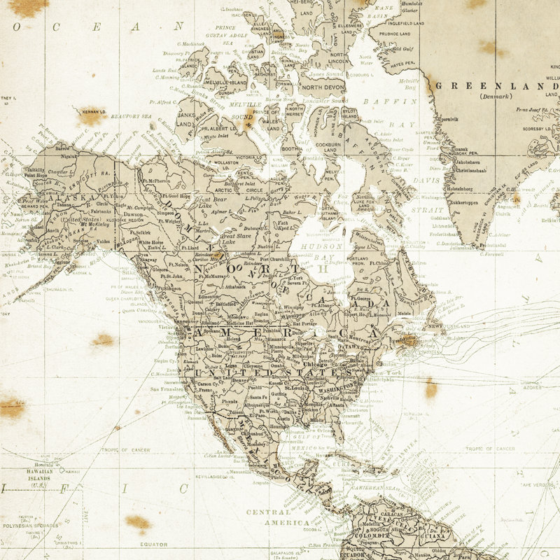 Get Out And See The World No Words by Sara Zieve Miller - Wrapped Canvas Print, 91cm H x 91cm W