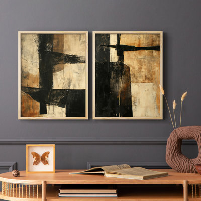 ABSTRACT Series CCCXXXIV-Premium Framed Print -Ready to Hang - No Nails Required - No Nails Required