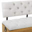 Sibo Linen Upholstered Storage Bench