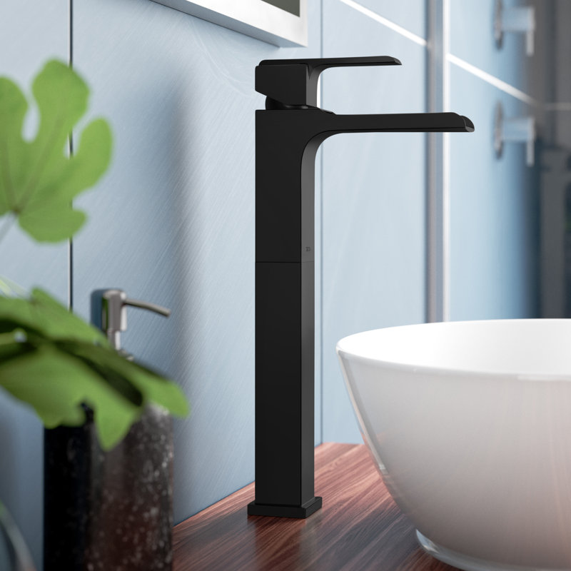 Robinet de lavabo vasque Ara, Noir mat