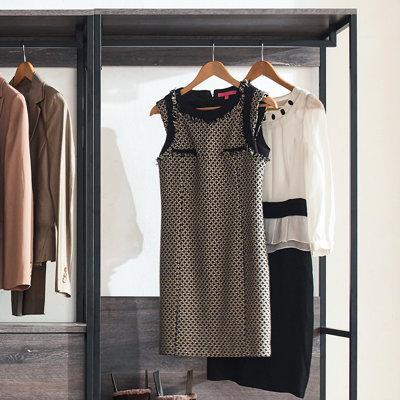 Water Walk-In Closet With Extra Deep Drawers And Space Modular Closet: Customizable Storage Configuration