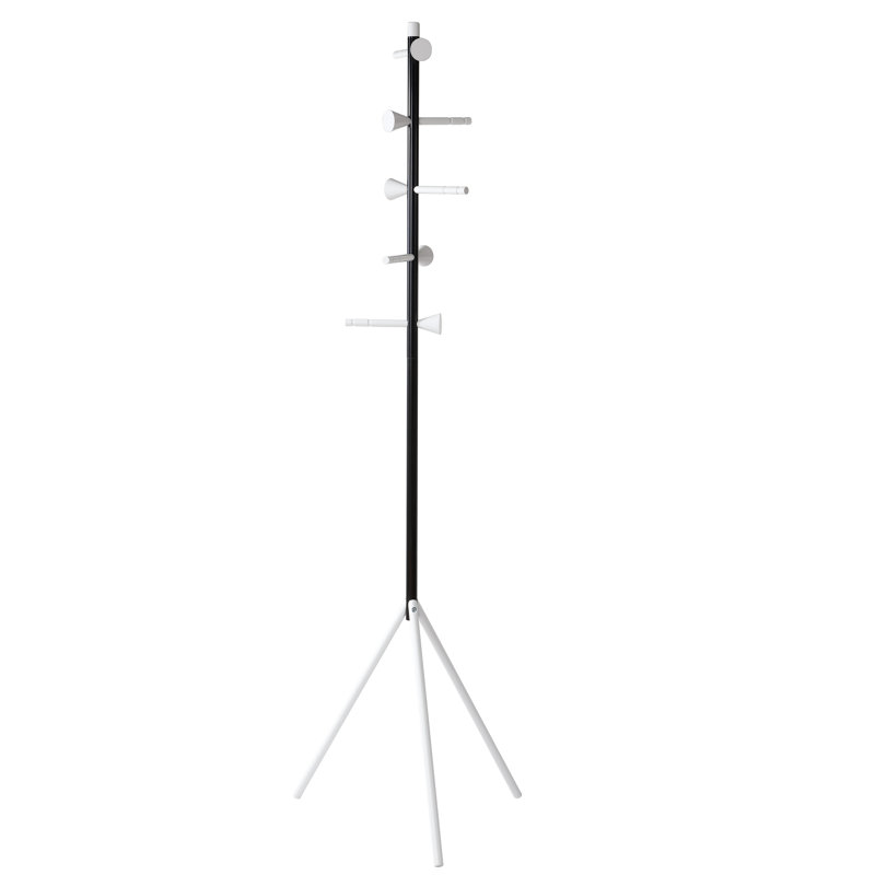 Portemanteau en métal, Noir / Blanc