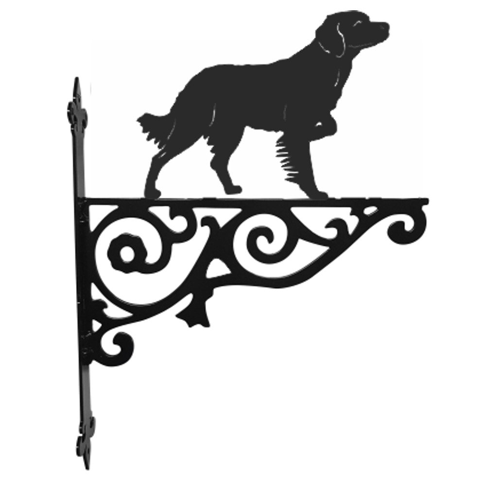 Brittany Spaniel Ornamental Hanging Bracket