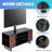 Charlotin TV Stand for TVs up to 70" Height Adjustable