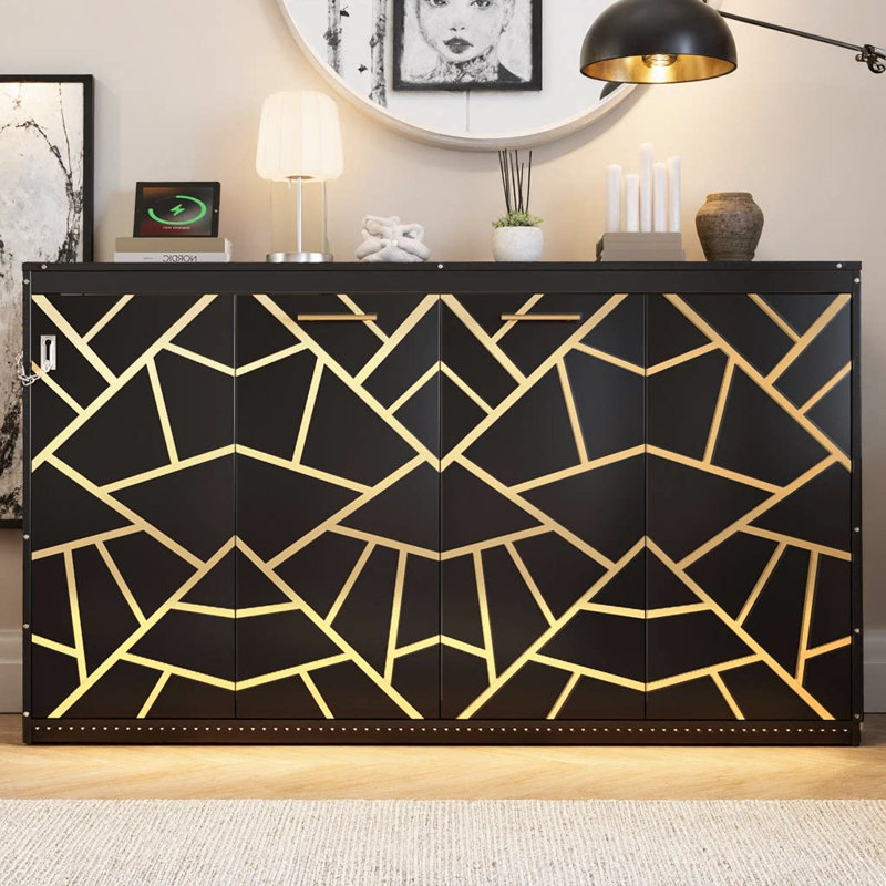 Lit escamotable sur le côté avec motif imprimé moderne, éclairage DEL sous le lit et prise USB intégrée, lit mural peu encombrant avec lumières d'ambiance pour petits appartements et chambres d'amis