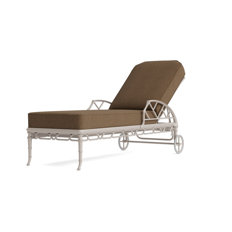 Calcutta Outdoor Chaise Lounge, Fusion Moccasian, Dove Smooth