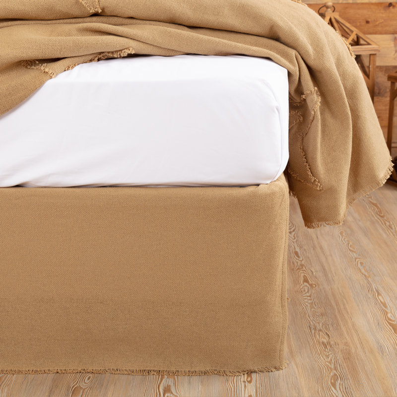 Tailored Bed Skirt, Queen, Natural