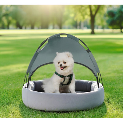 Lit pour chien surélevé d'extérieur pour grands ou petits chiens