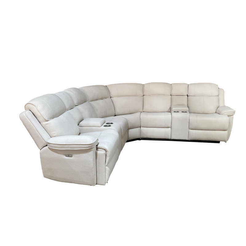 5 Seater Electric Sofa, Cream